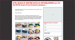 Desktop Screenshot of bileklikantalya.com
